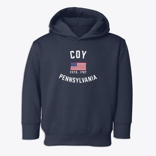 Coy Pennsylvania Patriot Toddler Hoodie