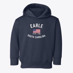 Earle South Carolina Patriot Toddler Hoodie