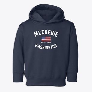 Mccredie Washington Patriot Toddler Hoodie