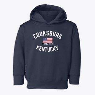 Cooksburg Kentucky Patriot Toddler Hoodie