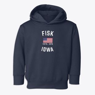 Fisk Iowa Patriot Toddler Hoodie