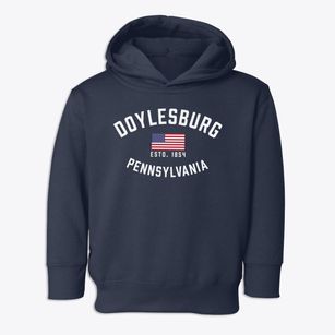 Doylesburg Pennsylvania Patriot Toddler Hoodie