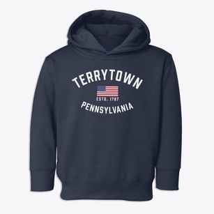 Terrytown Pennsylvania Patriot Toddler Hoodie