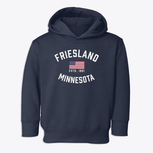 Friesland Minnesota Patriot Toddler Hoodie