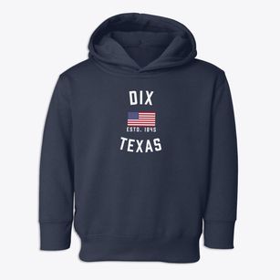 Dix Texas Patriot Toddler Hoodie
