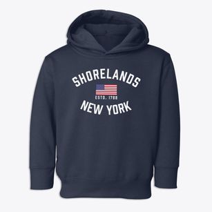 Shorelands New York Patriot Toddler Hoodie