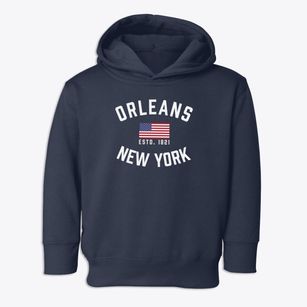 Orleans New York Patriot Toddler Hoodie