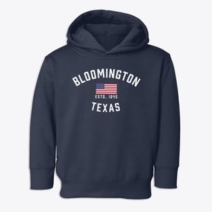 Bloomington Texas Patriot Toddler Hoodie