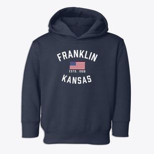 Franklin Kansas Patriot Toddler Hoodie