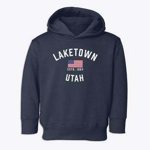 Laketown Utah Patriot Toddler Hoodie
