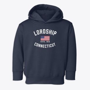 Lordship Connecticut Patriot Toddler Hoodie