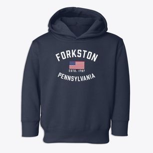 Forkston Pennsylvania Patriot Toddler Hoodie