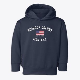 Rimrock Colony Montana Patriot Toddler Hoodie