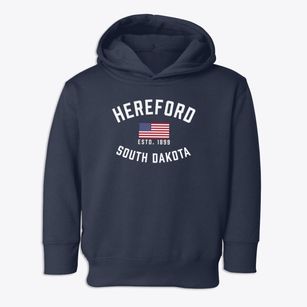 Hereford South Dakota Patriot Toddler Hoodie