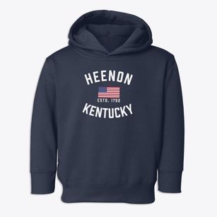 Heenon Kentucky Patriot Toddler Hoodie