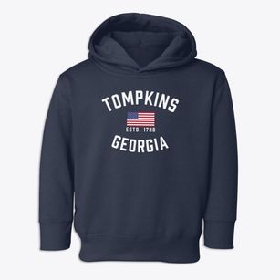Tompkins Georgia Patriot Toddler Hoodie
