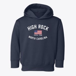 High Rock North Carolina Patriot Toddler Hoodie