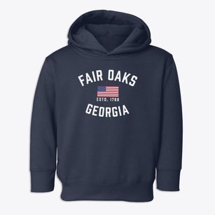 Fair Oaks Georgia Patriot Toddler Hoodie