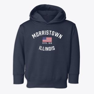 Morristown Illinois Patriot Toddler Hoodie
