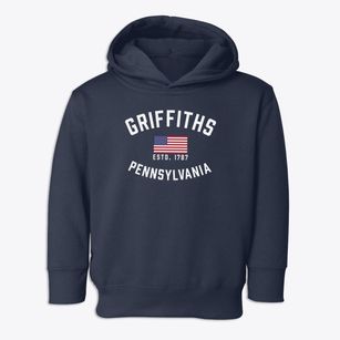 Griffiths Pennsylvania Patriot Toddler Hoodie