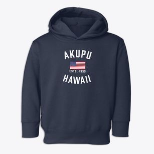 Akupu Hawaii Patriot Toddler Hoodie
