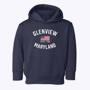 Glenview Maryland Patriot Toddler Hoodie