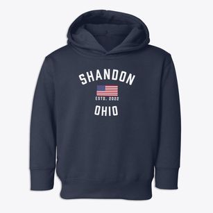 Shandon Ohio Patriot Toddler Hoodie