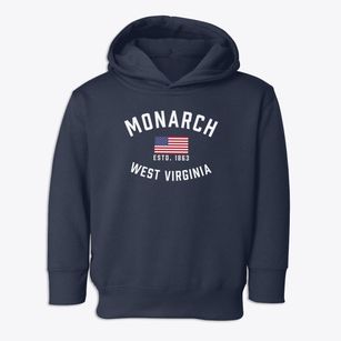 Monarch West Virginia Patriot Toddler Hoodie