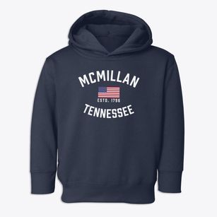Mcmillan Tennessee Patriot Toddler Hoodie
