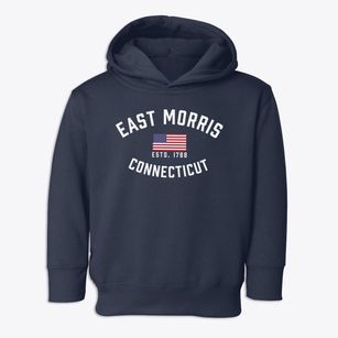 East Morris Connecticut Patriot Toddler Hoodie