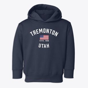 Tremonton Utah Patriot Toddler Hoodie