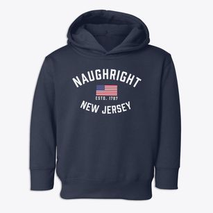 Naughright New Jersey Patriot Toddler Hoodie