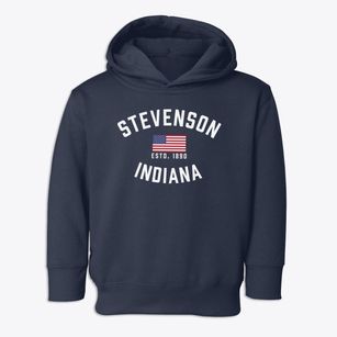 Stevenson Indiana Patriot Toddler Hoodie