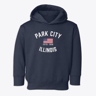 Park City Illinois Patriot Toddler Hoodie
