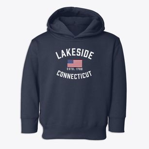 Lakeside Connecticut Patriot Toddler Hoodie