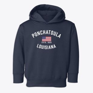 Ponchatoula Louisiana Patriot Toddler Hoodie