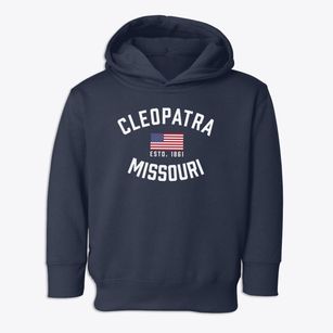 Cleopatra Missouri Patriot Toddler Hoodie
