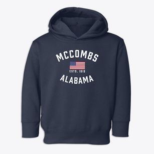 Mccombs Alabama Patriot Toddler Hoodie