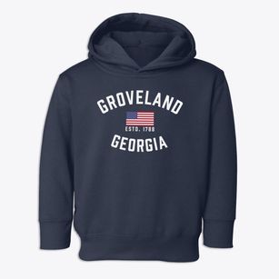 Groveland Georgia Patriot Toddler Hoodie