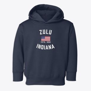 Zulu Indiana Patriot Toddler Hoodie