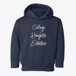 College Heights Estates Maryland Freestyle Toddler Hoodie