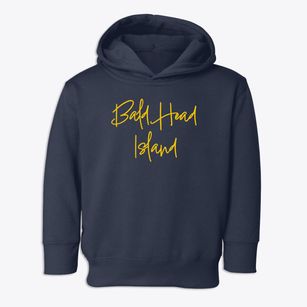 Bald Head Island North Carolina Freestyle Toddler Hoodie