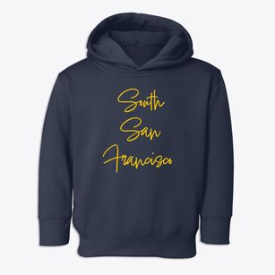 South San Francisco California Freestyle Toddler Hoodie
