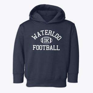 Waterloo Oklahoma Football Toddler Hoodie