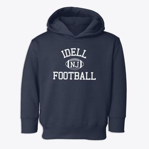 Idell New Jersey Football Toddler Hoodie