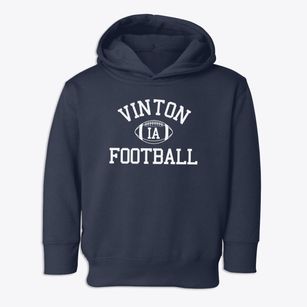 Vinton Iowa Football Toddler Hoodie