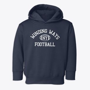 Winding Ways New York Football Toddler Hoodie