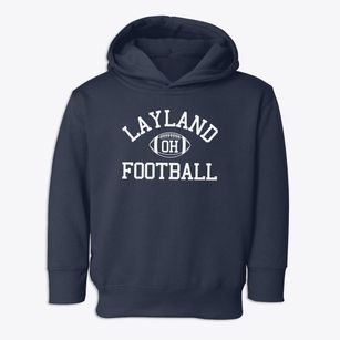 Layland Ohio Football Toddler Hoodie