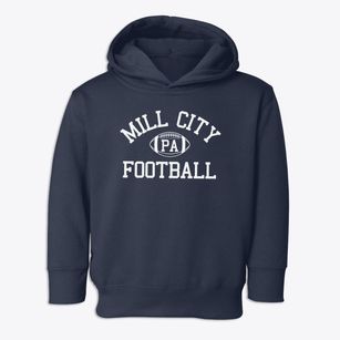 Mill City Pennsylvania Football Toddler Hoodie