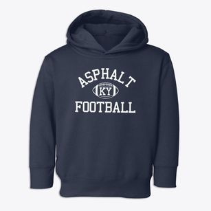Asphalt Kentucky Football Toddler Hoodie